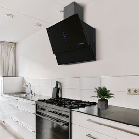 Combo Campana Extractor Silencioso Plegable + Parrilla Cristal 5 Quemadores