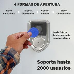 Chapa Cerradura Electrica Control Rfdi Acceso Inteligente – Pro System  Audiotek