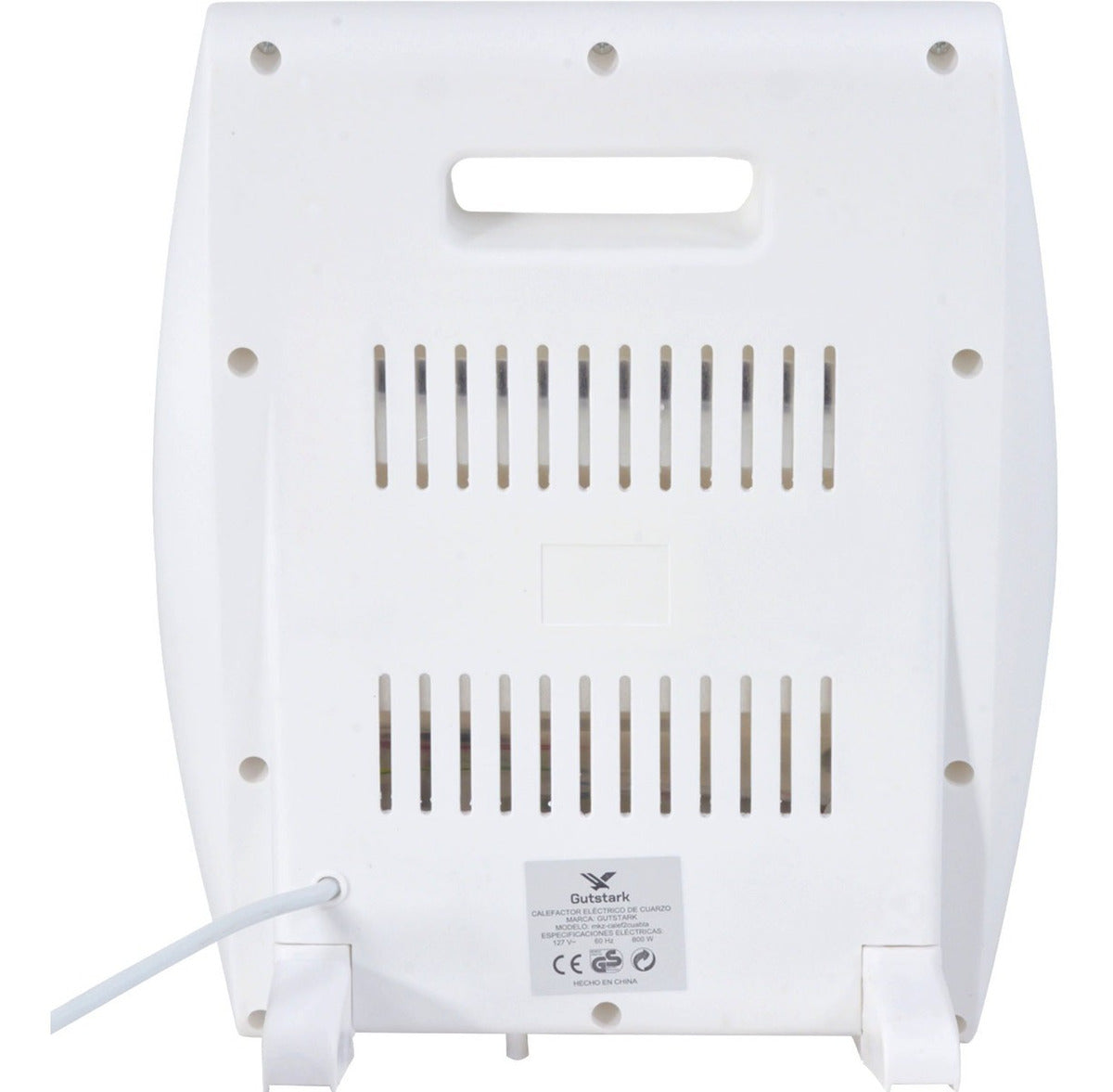 RevolutionLine - Estufa calefactor portátil de bajo consumo | Estufa  eléctrica con 2 niveles de potencia 400/800W | 2 tubos de cuarzo |  Desconexión