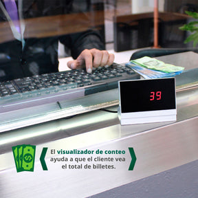 Contadora Billetes Digital Por Denominacion Detecta Falsos